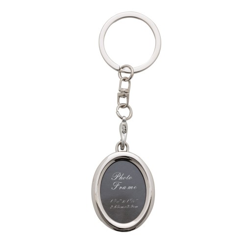 Chaveiro Porta Foto Oval